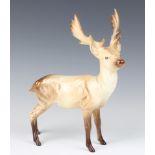 A Beswick figure of a stag 22cm