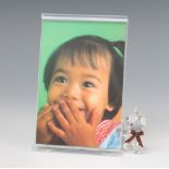 A Swarovski Crystal picture frame Kris Bear by Martin Zendron 1997 no.214805/7506000002, 1997, 14cm,