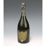 A bottle of 1978 Dom Perignon champagne (some light damage to the label)