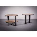 TWO 'EILEEN' CIRCULAR LOW TABLES, BY ANT