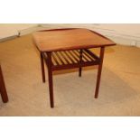 A TEAK OCCASIONAL TABLE, BY GRETE JALK F