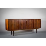 A FINE ROSEWOOD SIDEBOARD, DANISH, 1960s