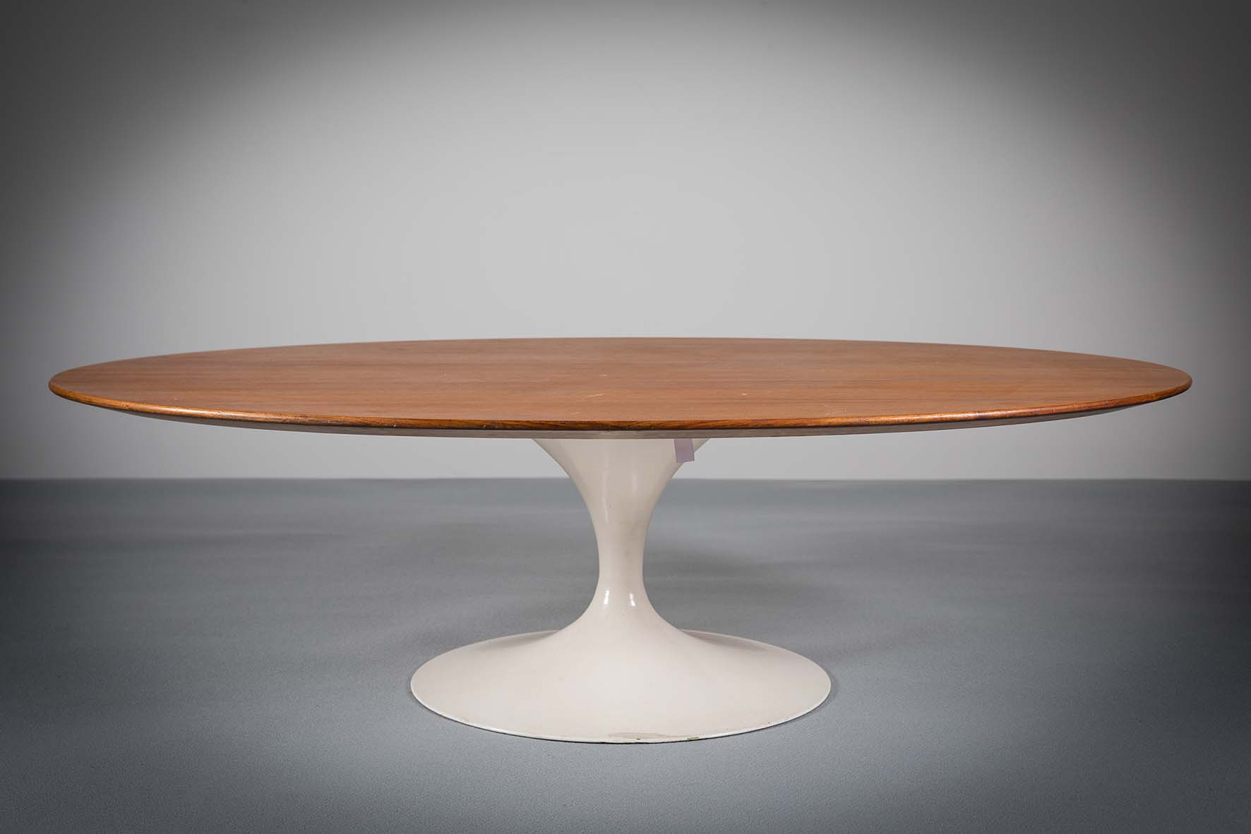 AN ELLIPTICAL LOW TABLE, BY EERO SAARINE