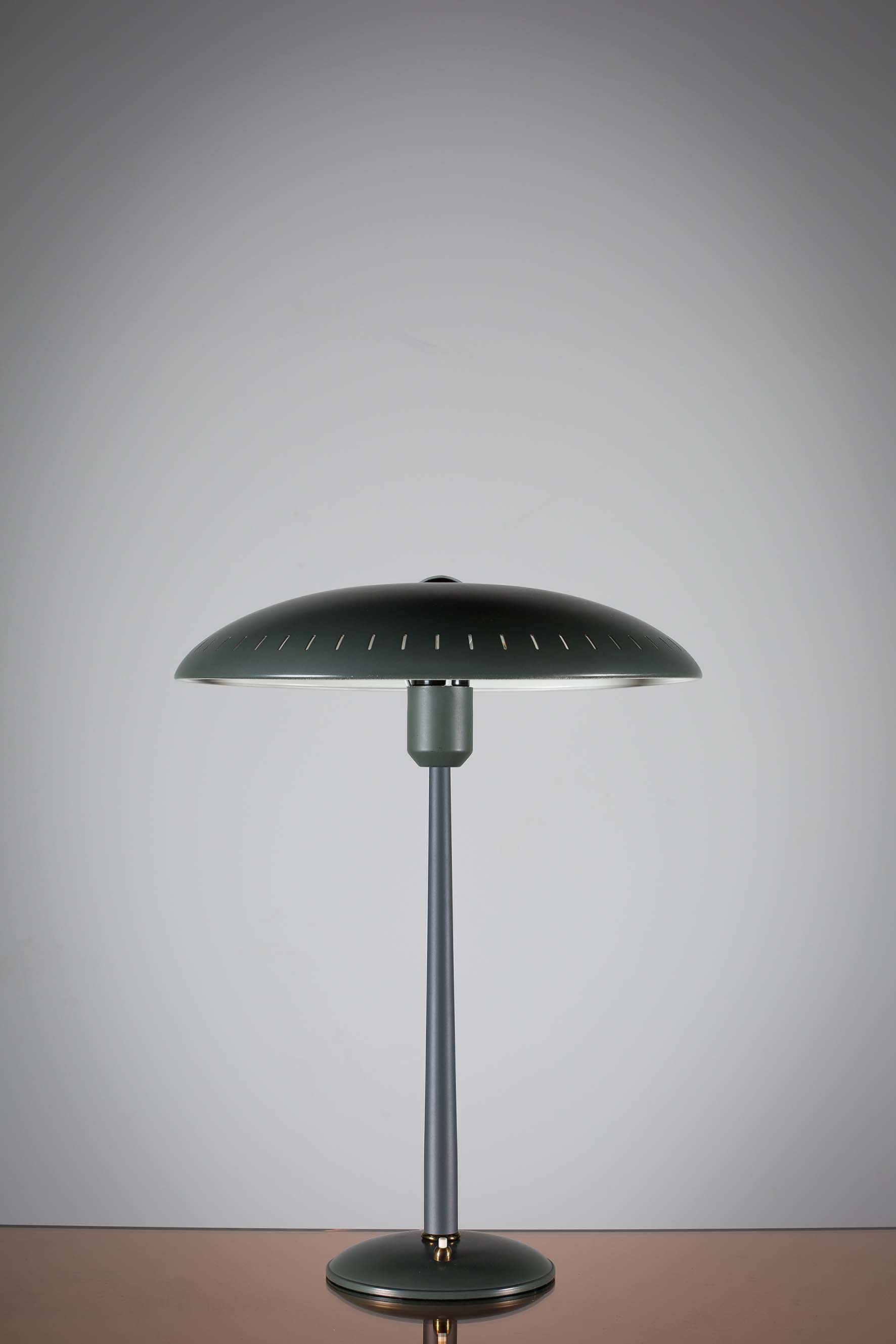 A DESK LAMP, BY LOUIS KALFF FOR PHILIPS,