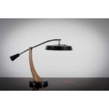 A 1960s EXECUTIVE DESK LAMP, BY FASE, th