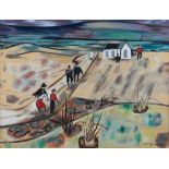 Norah McGuinness HRHA, 1901-1980 DONEGAL, SUNDAY Oil on canvas, 19 3/4" x 26" (50 x 66cm), signed