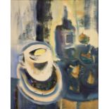 George Campbell RHA 1917-1979 STILL LIFE Oil on board, 18" x 14"