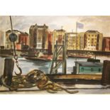 DUBLIN DOCKS by Norah McGuinness