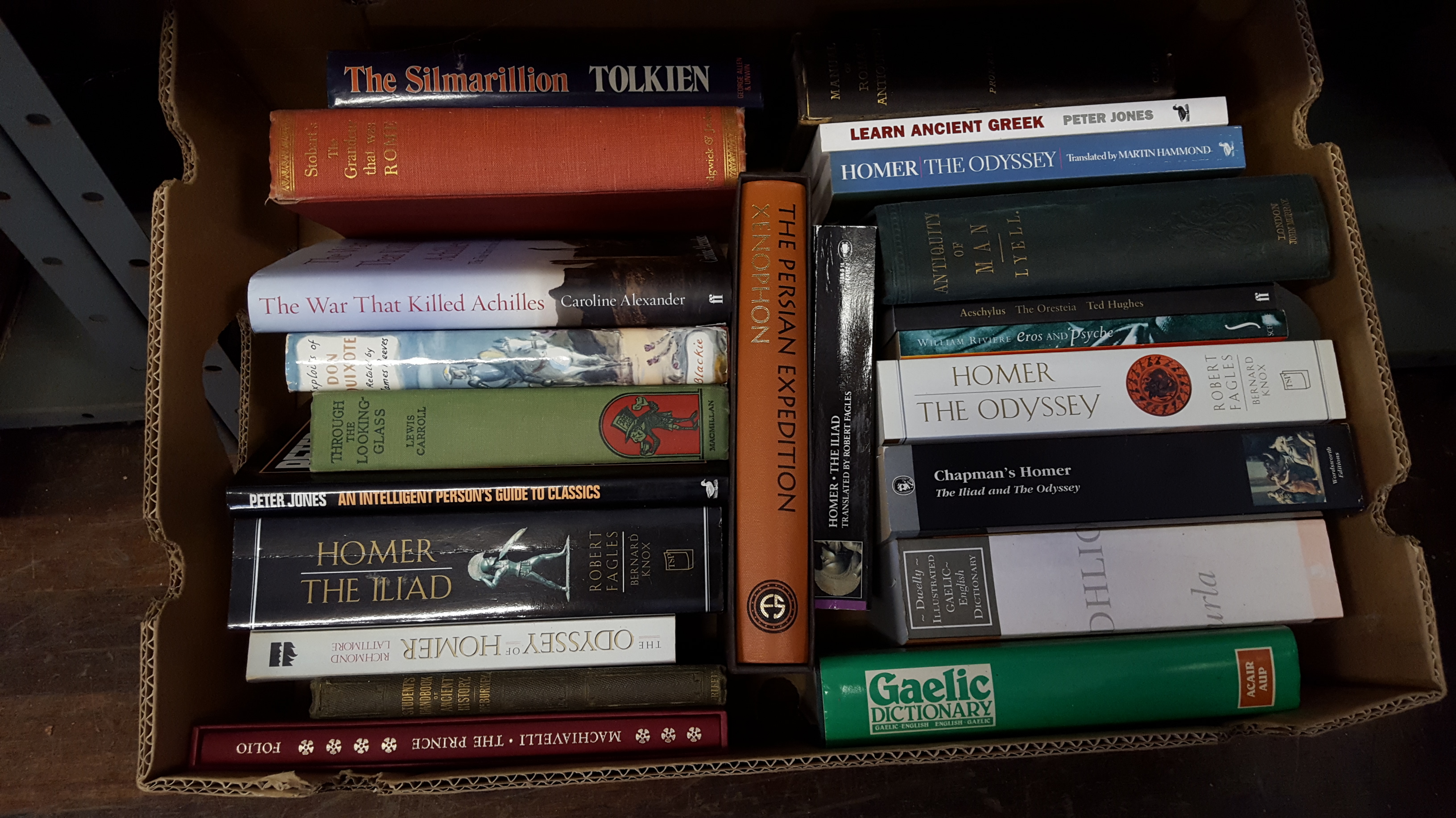 VARIOUS INCLUDING CLASSICAL LITERATURE.