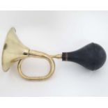 21st C Vintage style car horn CONDITION: Please Note - we do not make reference to