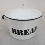 A metal bread bin CONDITION: Please Note - we do not make reference to the