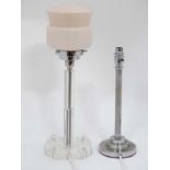 2 art deco lamps,