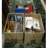 3 boxes of assorted books to include 'The Life of Napoleon III',