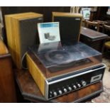 National Panasonic Automatic turntable and speakers CONDITION: Please Note - we do