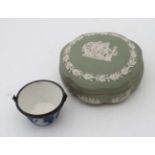 2 items of Jasperware CONDITION: Please Note - we do not make reference to the