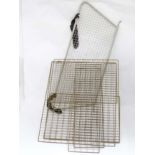 A dog cage together with dog guard for car CONDITION: Please Note - we do not make