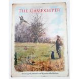 21st C Metal sign 400 mm x 300 mm wide "The Gamekeeper" CONDITION: Please Note - we