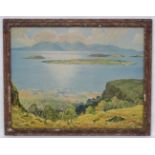 After Robert Houston (1891-1940) RSW, Colour print, ' Firth of Clyde ' Scotland,