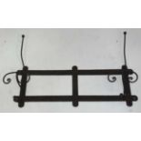 Cast Iron coat hooks CONDITION: Please Note - we do not make reference to the