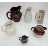 Collection of jugs CONDITION: Please Note - we do not make reference to the