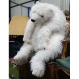 A large toy polar bear CONDITION: Please Note - we do not make reference to the