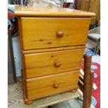 Pine bedside cabinet CONDITION: Please Note - we do not make reference to the