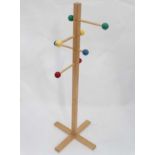 A children's 1950/60 retro coat stand CONDITION: Please Note - we do not make
