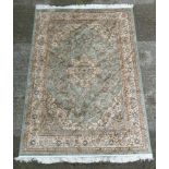 Carpet / Rug : A machine made prayer rug , in the Aubusson style ,