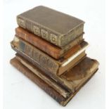 Books: A quantity of 6 19th C hard cover books to include: John Bunyan - 'The Pilgrims progress