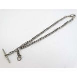A silver plate Albert watch chain CONDITION: Please Note - we do not make