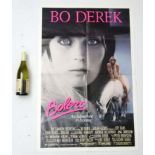A poster advertising the film 'Bolero' (1984) written and directed by John Derek, starring Bo Derek,