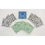 A quantity of 1970 H & R Johnston 'Cristal' tiles,