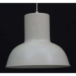 Vintage Retro : A Danish pendant light , probably a Bunker light by Fog And Morup ,