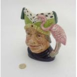 A c1960/70 Royal Doulton Toby Jug 'Ugly Duchess' Alice in Wonderland D6599, makers mark to base,