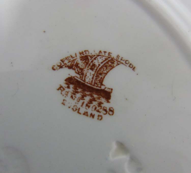 An early 20thC Copeland Spode transfer print part dinner-service including a semi domed shaped - Image 2 of 8