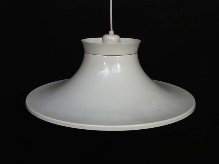 Vintage Retro: A Danish designed Pendant light / Lamp with white livery, - Image 2 of 4