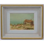 Mona Killpack (1918-2008), Oil on board, 'Cottage Provence',