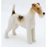 A Beswick model of a wire haired fox terrier dog , Champion '' Ch.