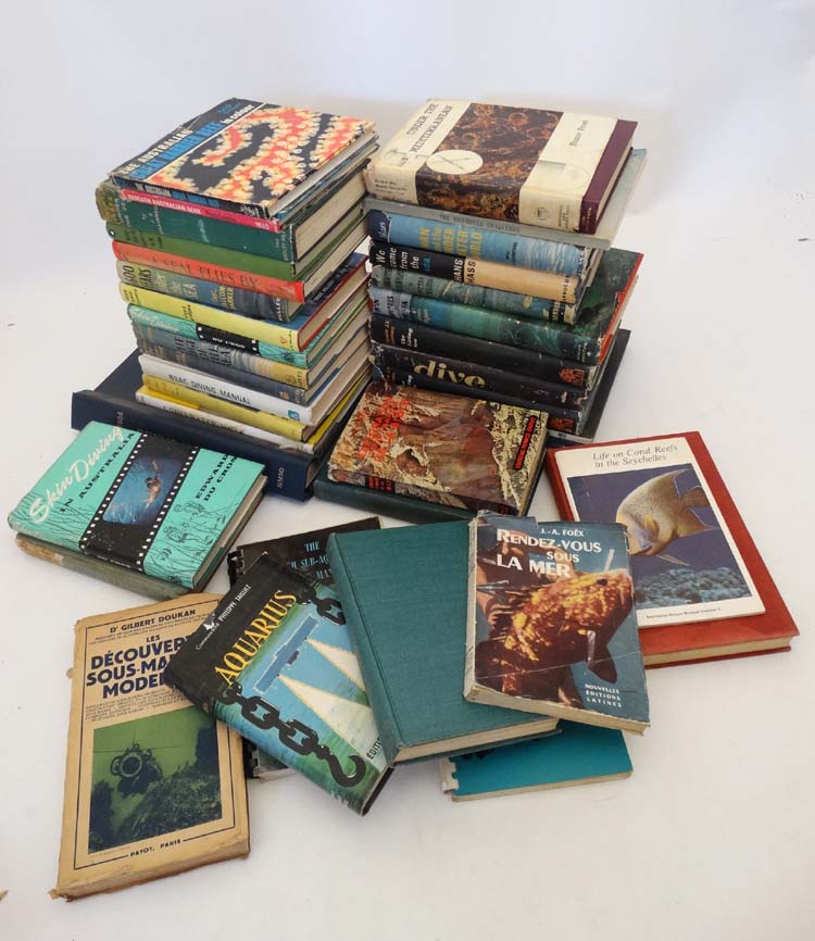 Books: A large collection of Diving books to include: '' The Lost Land '' by John Dunbar, - Image 5 of 5