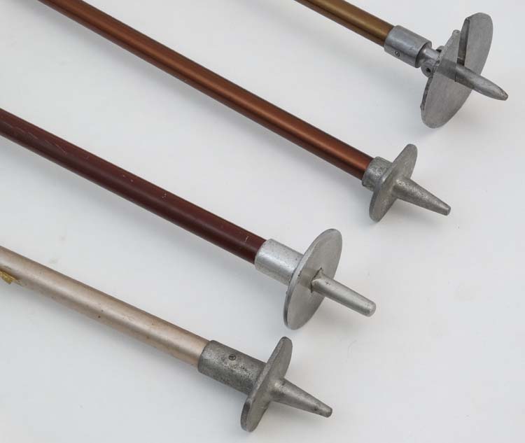 Shooting sticks: a collection of four shooting sticks, - Image 5 of 8