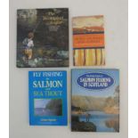 Books: A quantity of books on fishing and fish cook book to include,