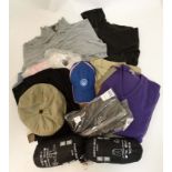 A quantity of Sporting items, comprising a Musto country check shirt size 16,