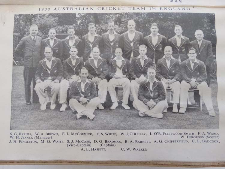 Book: ''John Wisden's Cricketeers' Almanack 1939 '' 76th Edition , edited by Wilfrid H Brookes, - Image 8 of 9