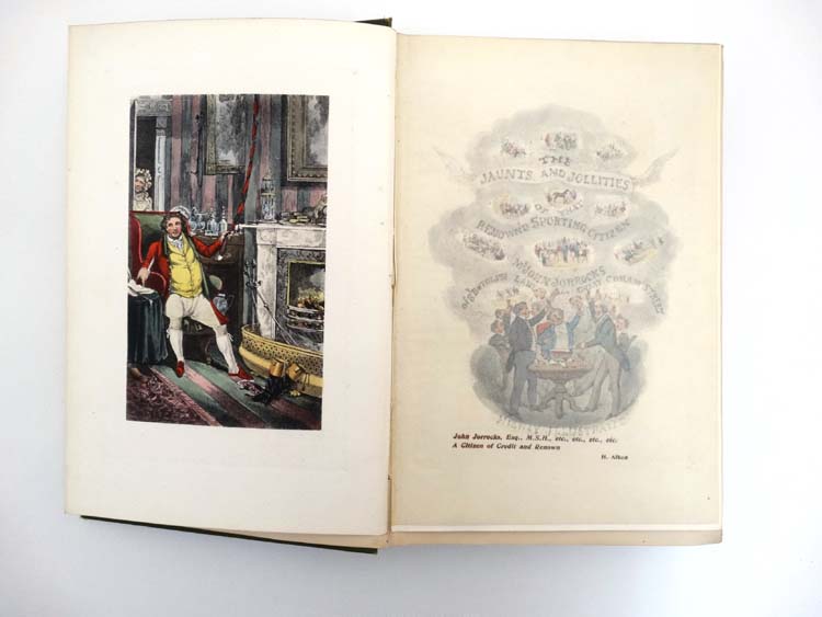 Hunting Book: 'John Jorrocks's jaunts and jollitites ' by R.S.Surtees. Illustrated by H. - Image 9 of 9