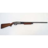 Shotgun: A Savage Arms 'Stevens Model 79' 12 bore pump - action shotgun, 28" barrel with 3" chamber,