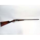 Shotgun : A Spanish 12 Bore Side by Side boxlock Shotgun ,