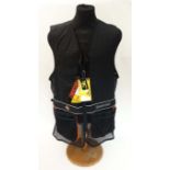 A Browning Delux Claymaster Ambi Black mesh shooting vest, size XXL,