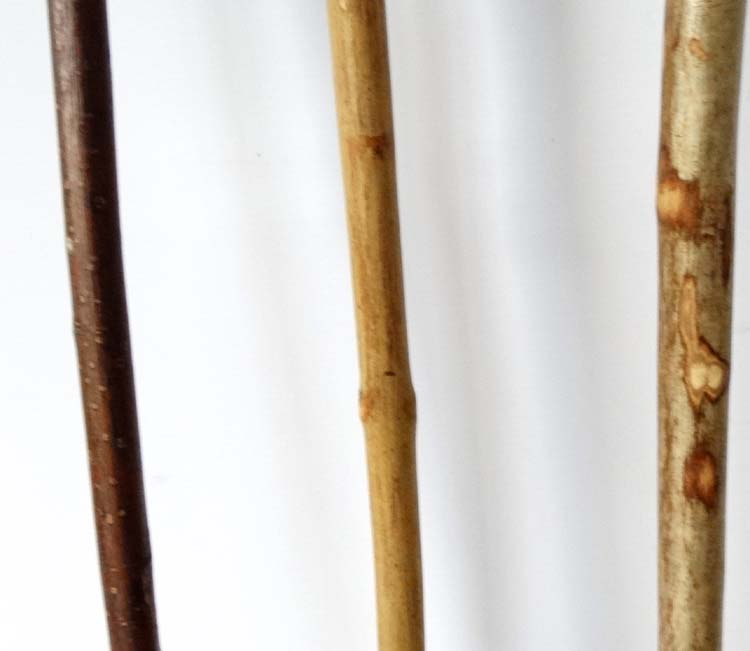 Walking Sticks: A collection of three antler handles sticks to include a National Organisation of - Image 4 of 4