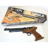 Airgun: a boxed SMK 'CP1' .