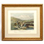 Shooting: Hunt after Turner, Hand coloured engraving, 'August grouse shooting,